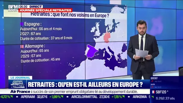 Retraites: à quel âge partent nos voisins européens?