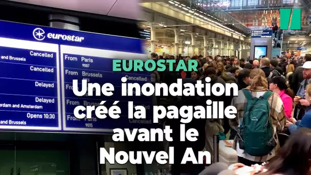 Pagaille en gare à Paris et à Londres après des annulations d'Eurostar