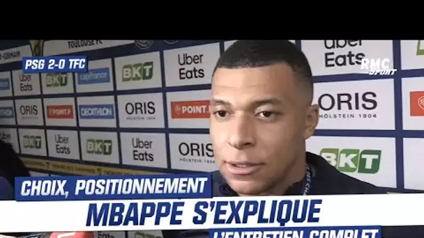 PSG 2-0 Toulouse : Positionnement, choix pour la saison prochaine... Mbappé s'explique