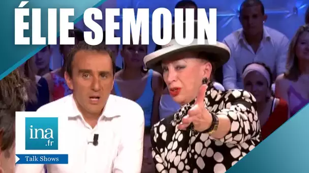 Geneviève de Fontenay et Elie Semoun dans TLMEP | Archive INA