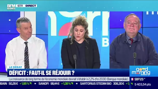 Nicolas Doze face à Jean-Marc Daniel : Déficit, faut-il se réjouir ?