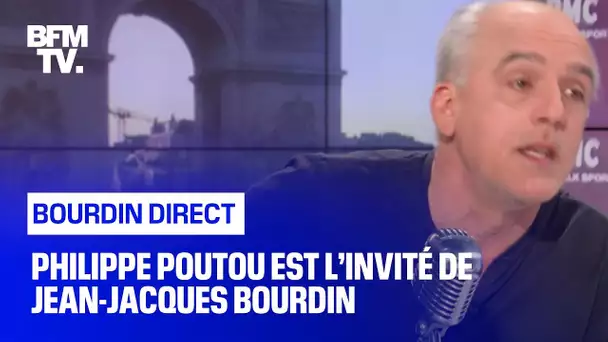 Philippe Poutou face à Jean-Jacques Bourdin en direct