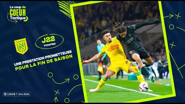 Un match qui aurait pu tourner à l’avantage de Nantes (FCN/PSG)| Le 𝐂𝐨𝐮𝐩 𝐝𝐞 𝐂𝐨𝐞𝐮𝐫 𝐓𝐚𝐜𝐭𝐢𝐪𝐮𝐞 de la J22