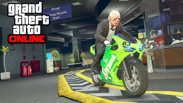 COURSE DANS L&#039;HOPITAL - GTA 5 ONLINE