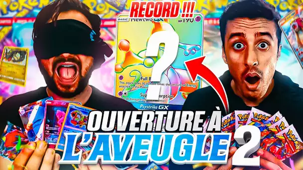 WORLD RECORD ULTRA RARE ! OUVERTURE DE BOOSTERS POKEMON RARE A L'AVEUGLE 2 avec SEINHOR9 !