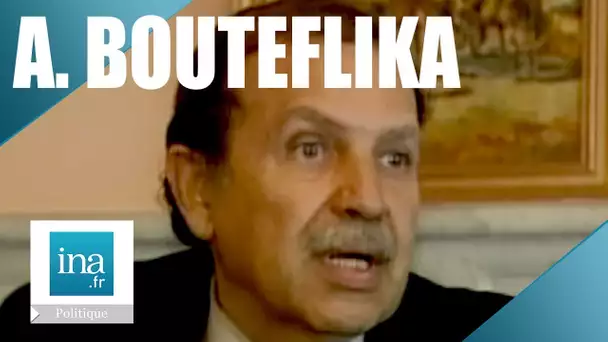 Abdelaziz Bouteflika "Je ne suis pas un chercheur de pouvoir" - Archive INA