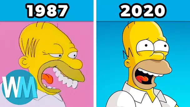 L'ÉVOLUTION des SIMPSON !