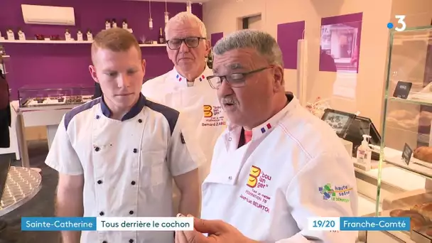 Vesoul : mobilisation nationale pour les petits cochons de la Sainte Catherine