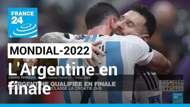 Mondial-2022 : L'Argentine en finale : retour sur la victoire de l'Albiceleste face à la Croatie