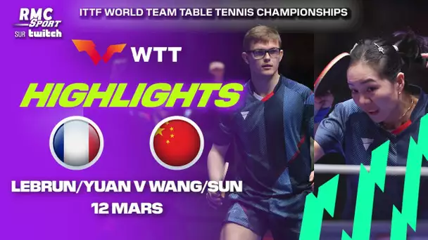 Smash Singapour : Lebrun et Yuan balayés par le duo Wang/Sun, référence mondiale du double