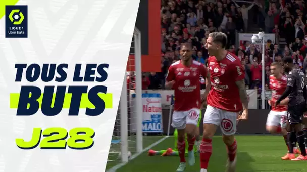 Tous les buts de la 28ème journée - Ligue 1 Uber Eats / 2023-2024