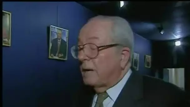 Reaction de Le Pen face au refus de Chirac