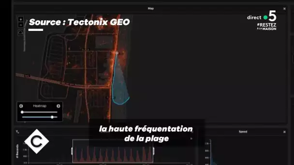 Le tracking pour sortir du confinement - C à Vous - 02/04/2020