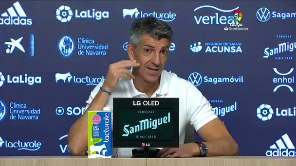 Rueda de prensa CA Osasuna vs Real Sociedad