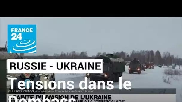 Frontière Russie-Ukraine : une "tension permanente" dans le Dombass • FRANCE 24