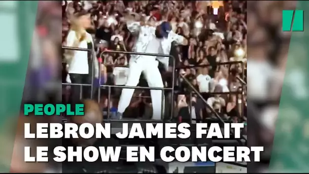 LeBron James a vécu sa meilleure vie au concert de Kendrick Lamar