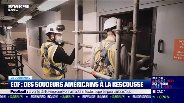 EDF: des soudeurs américains à la rescousse