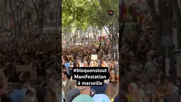 Fin de la manifestation en centre-ville : les manifestants commencent à se disperser peu à peu