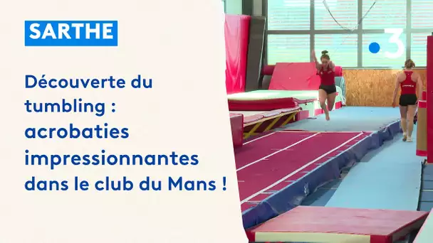 Le tumbling, une gym acrobatique !