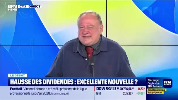 Nicolas Doze face à Jean-Marc Daniel : Hausse des dividendes, excellente nouvelle ?