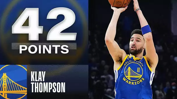 KLAY THOMPSON WAS ON FIRE 🔥 42 PTS, 12 3PM 🔥 In Warriors W! | February 6, 2023