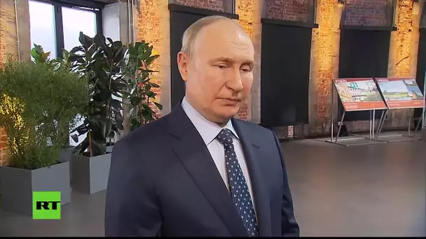 EN DIRECT : Vladimir Poutine sur l'attaque de drones