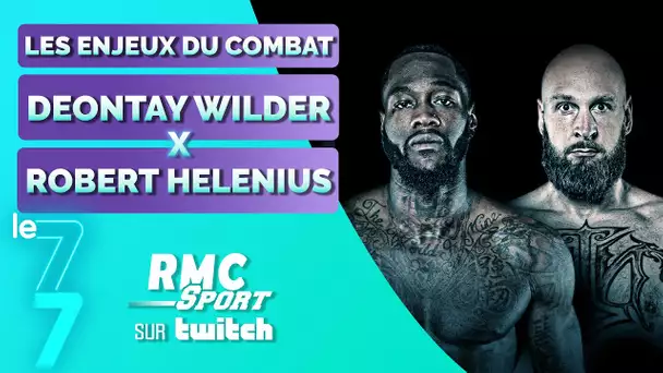Twitch RMC Sport / Boxe : Les enjeux du combat Deontay Wilder - Robert Helenius ( sur RMC Sport 1)