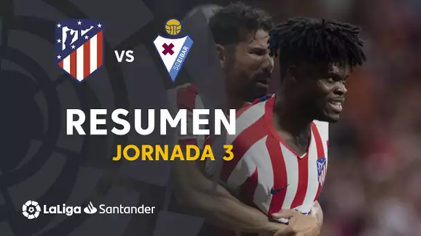 Resumen de Atlético de Madrid vs SD Eibar (3-2)