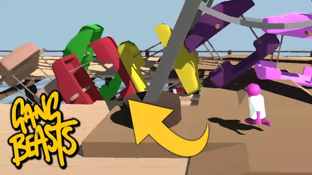 ON DETRUIT LA GRANDE ROUE ! | GANG BEASTS MULTI COOP