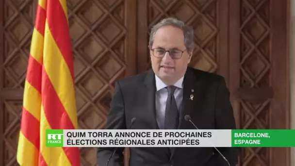 Catalogne : des élections anticipées convoquées par Quim Torra