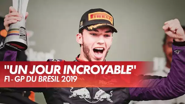 Brésil 2019 : Le 1er podium de Gasly