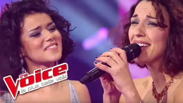 The Jackson Five - I&#039;ll Be There | Sonia Lacen VS Lina Lamara | The Voice France 2012 | Battle
