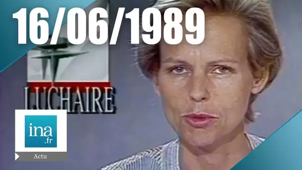20h A2 du 16 juin 1989 |  Non-lieu dans l'affaire Luchaire |  Archive INA