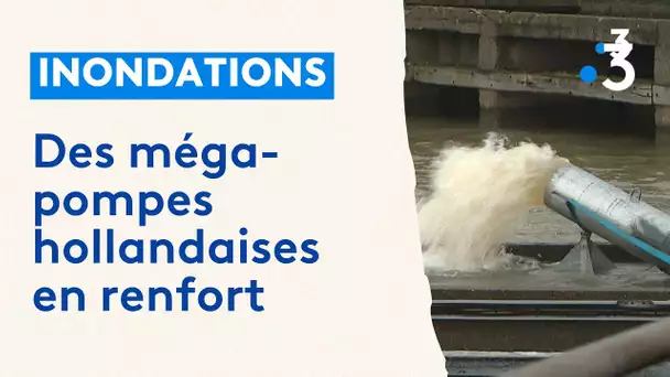 Inondations dans le Pas-de-Calais : des méga-pompes hollandaises en renfort