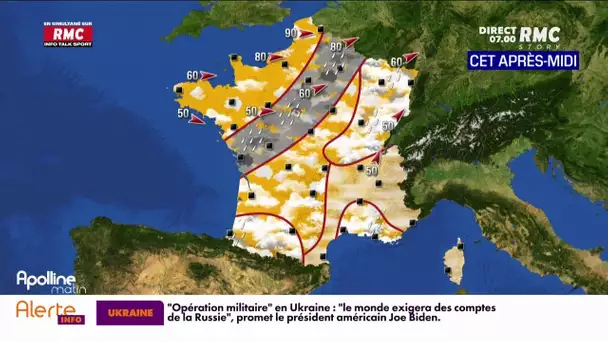 Météo : jeudi 24 février