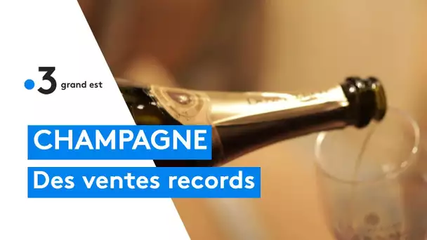 Champagne : des ventes records en 2021