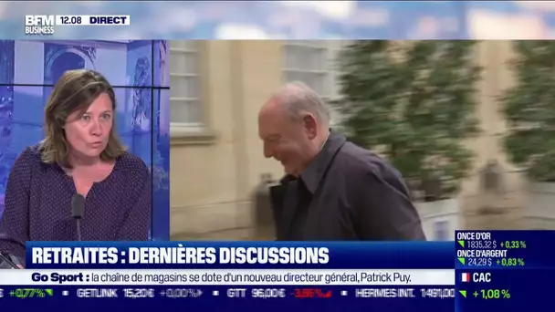 Dernières discussions sur les retraites