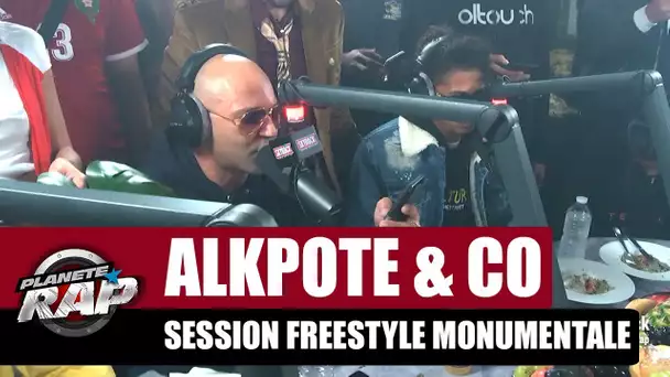 Alkpote - Session freestyle monumentale (Caballero & JeanJass, Roméo Elvis, Luv Resval, Savage Toddy