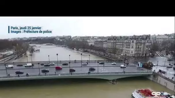 Crue à Paris : de nouvelles images par drone montrent l&#039;ampleur des inondations