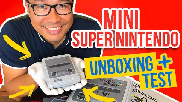 SUPER NINTENDO Classic Mini : Unboxing + Test de la Console !