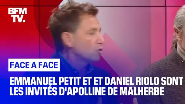 Face-à-Face : Emmanuel Petit et et Daniel Riolo