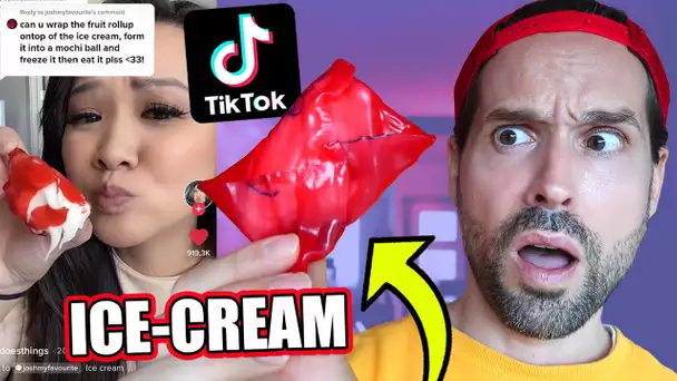 Je mange des recettes virales TikTok - HUBY