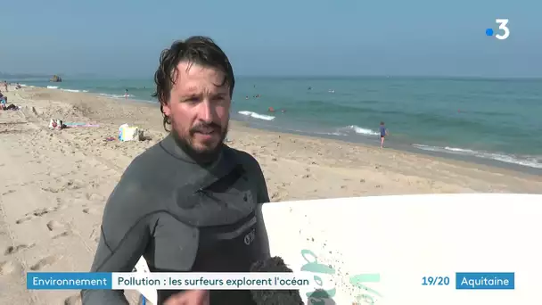 Biarritz : des capteurs installés sur les surfeurs pour mesurer la pollution chimique du littoral
