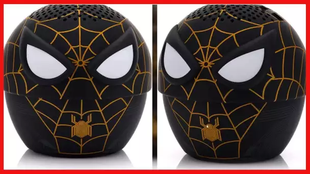 Bitty Boomers Marvel: No Way Home Spider-Man Black & Gold Suit - Mini Bluetooth Speaker