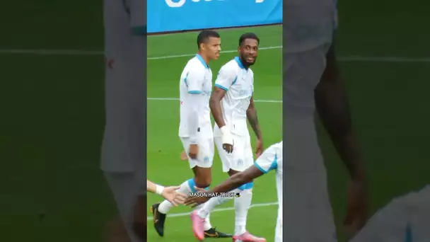 Premier match amical et déjà un triplé pour Mason Greenwood 🎰🔥 #marseille #football