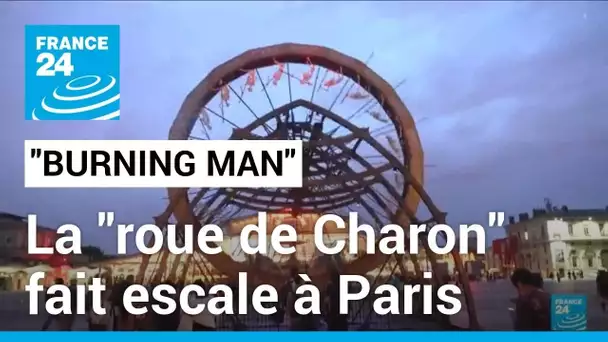 La "roue de Charon" fait escale à Paris : tournée européenne de l'œuvre conçue pour le "Burning Man"