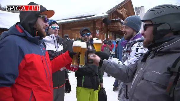 Au ski entre potes, ils se lâchent comme jamais