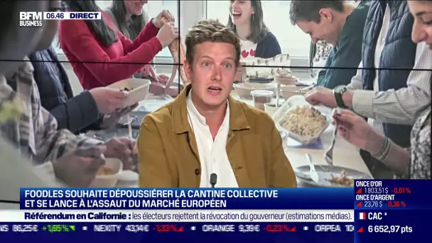 Michael Ormancey (Foodles) : Foodles souhaite dépoussiérer la cantine collective