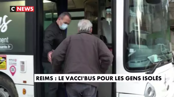 Reims : le vacci'bus pour les gens isolés