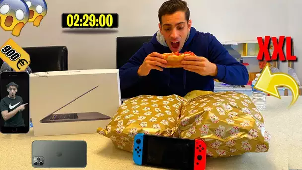 SI IL FINIT CE KEBAB XL EN 2MIN30 IL GAGNE PLEINS DE CADEAUX 🎁